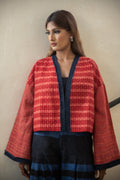 Rose Red Kantha Jacket