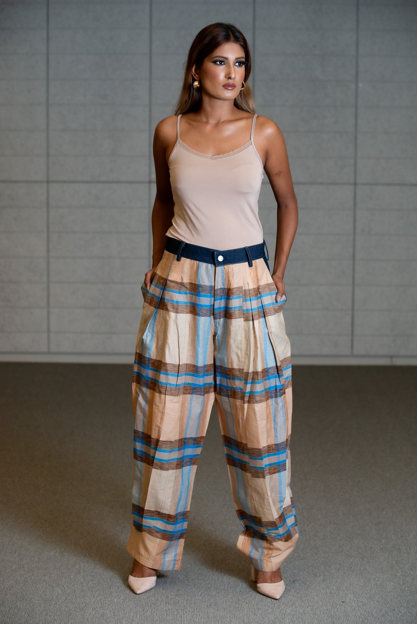 Sand Beige Bengal Pants